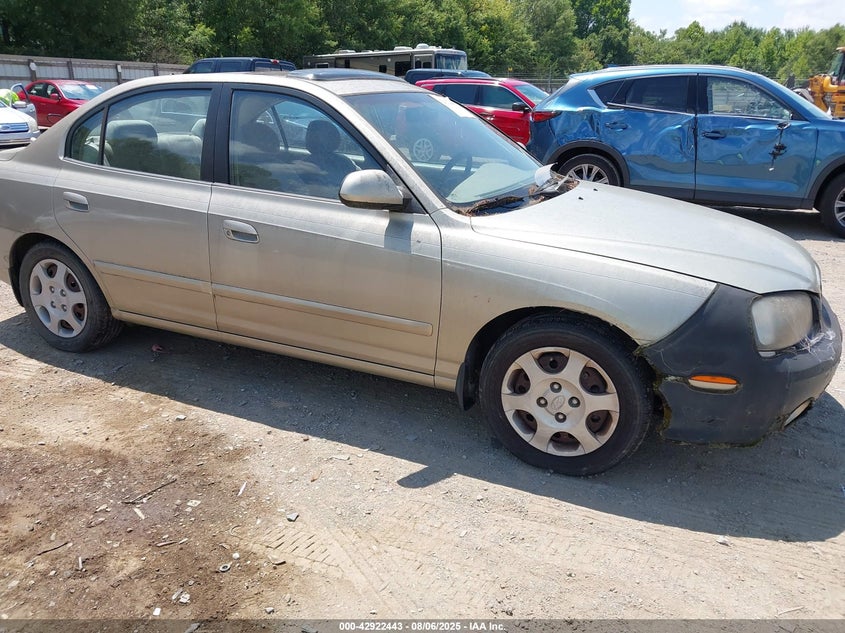KMHDN45D21U074984 2001 Hyundai Elantra Gls auction photo 1
