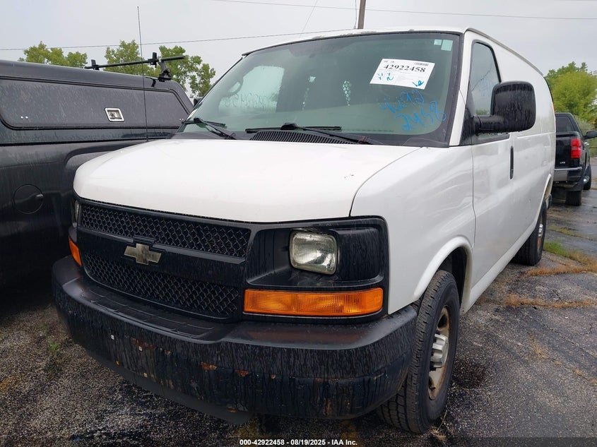 2011 Chevrolet Express 3500 Work Van white van flexible 1GCZGTBG7B1166625 photo #3