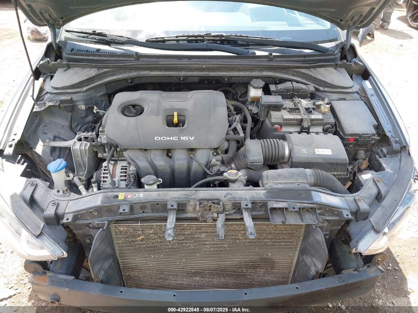 2017 Hyundai Elantra Se VIN: KMHD74LF1HU094605 Lot: 42922545