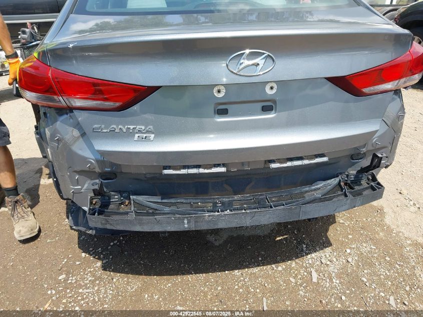 2017 Hyundai Elantra Se VIN: KMHD74LF1HU094605 Lot: 42922545