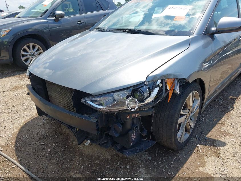 2017 Hyundai Elantra Se VIN: KMHD74LF1HU094605 Lot: 42922545