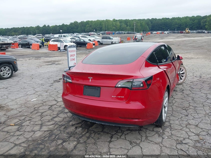5YJ3E1EBXMF855651 2021 TESLA MODEL 3 photo no. 4