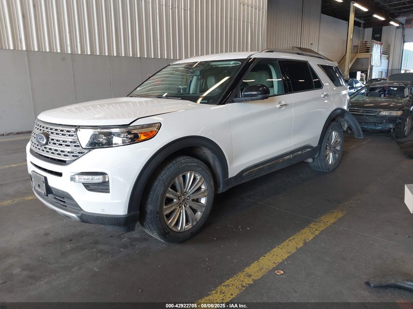 Vin: 1fm5k8fw5lga93230, lot: 43416431, ford explorer limited 20202