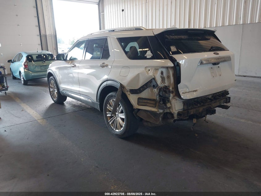 Vin: 1fm5k8fw5lga93230, lot: 43416431, ford explorer limited 20203