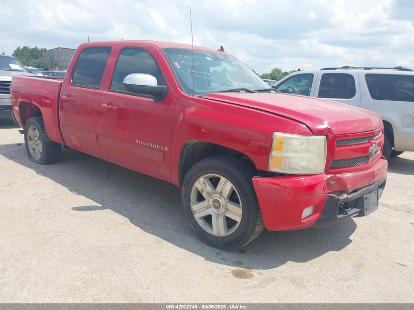 2GCEC13J681206561 2008 Chevrolet Silverado 1500 Lt1 auction photo 1