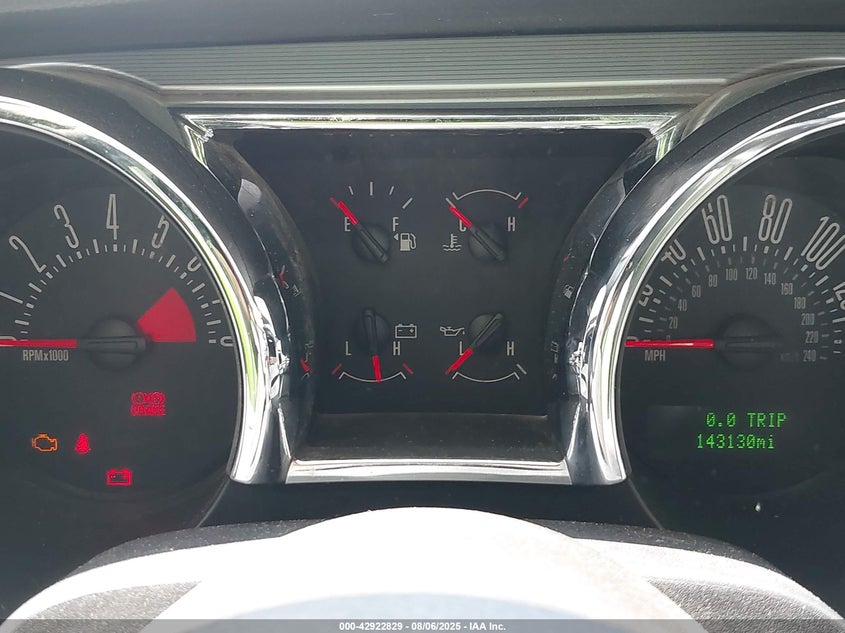 2006 Ford Mustang Gt VIN: 1ZVFT82H165144359 Lot: 42922829