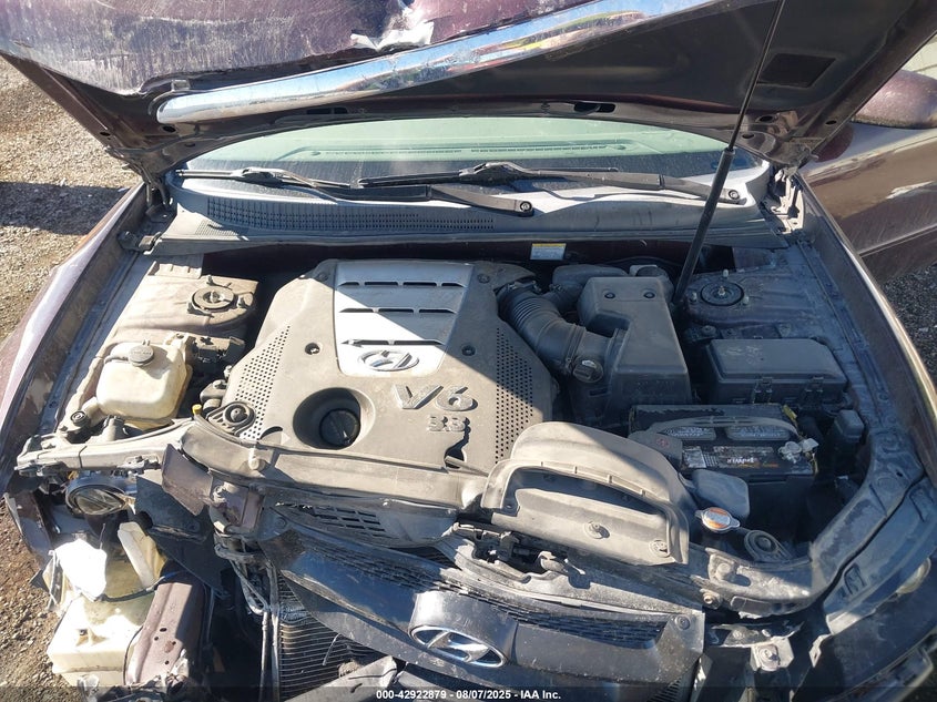 5NPEU46F46H027078 2006 HYUNDAI SONATA photo no. 10