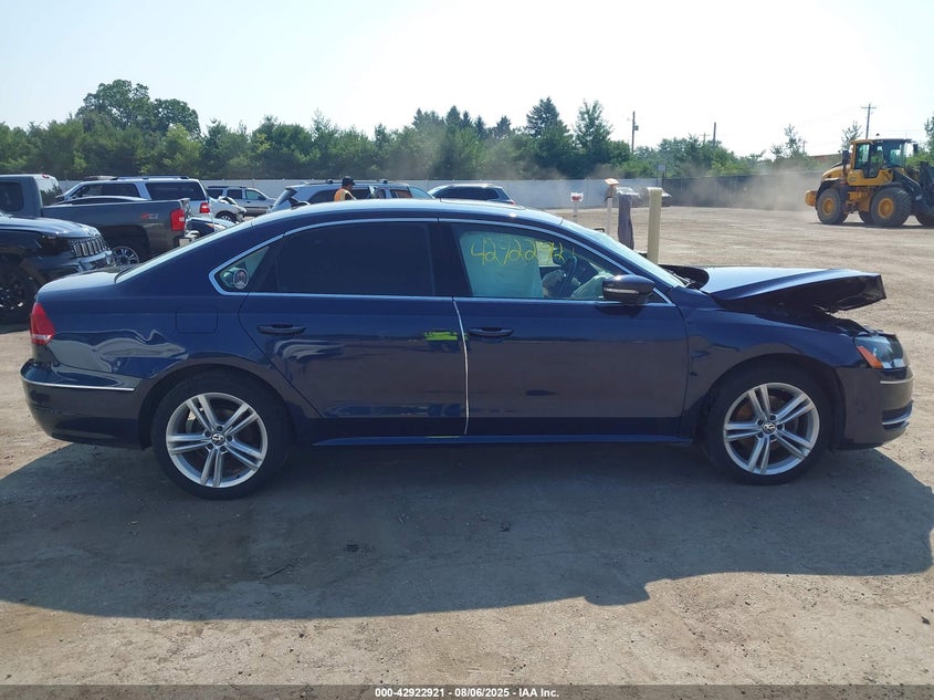 2015 VOLKSWAGEN PASSAT 2.0L TDI SE - 1VWBV7A37FC030080