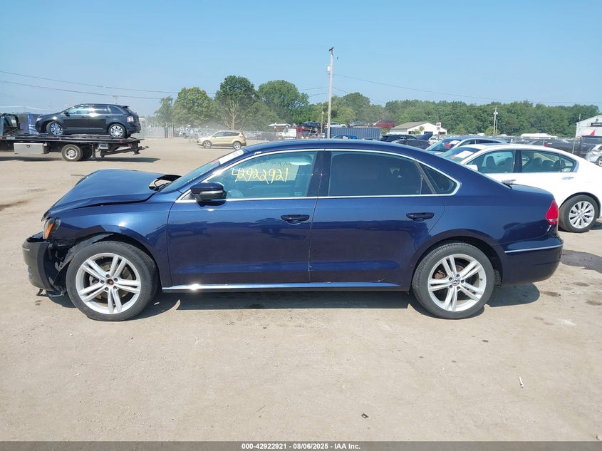 2015 VOLKSWAGEN PASSAT 2.0L TDI SE - 1VWBV7A37FC030080