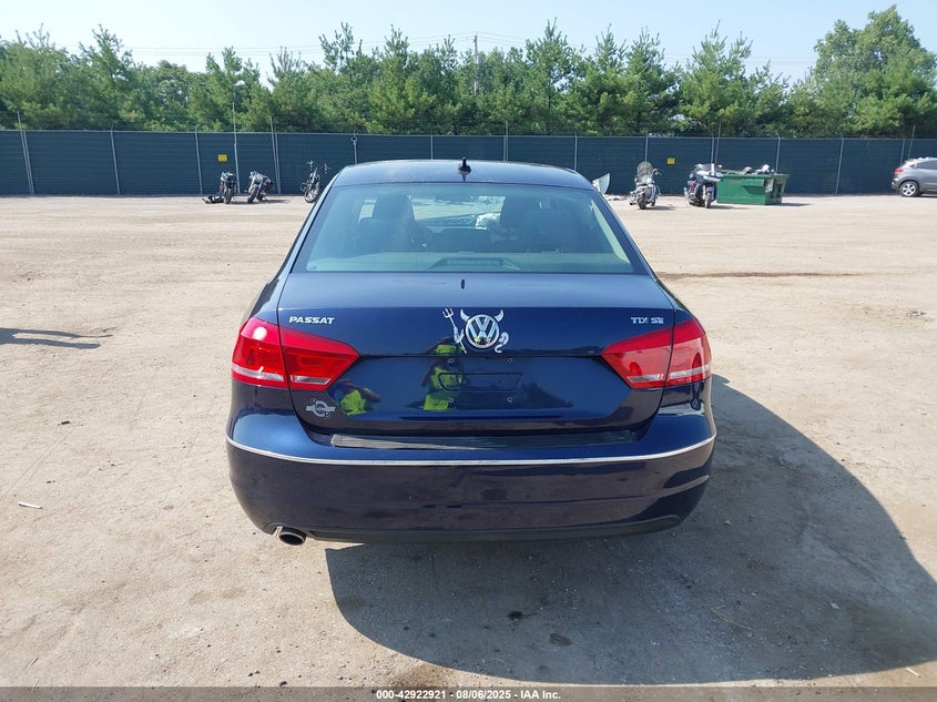 2015 VOLKSWAGEN PASSAT 2.0L TDI SE - 1VWBV7A37FC030080