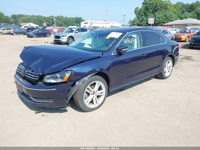 2015 VOLKSWAGEN PASSAT 2.0L TDI SE - 1VWBV7A37FC030080