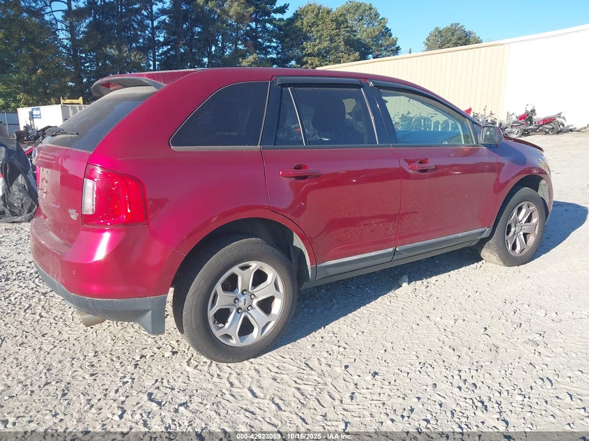 Vin: 2fmdk4jc8dbe15286, lot: 43416785, ford edge sel 20134