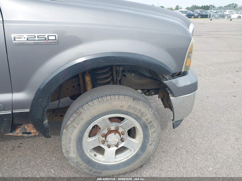 2005 Ford F-250 Lariat/Xl/Xlt VIN: 1FTSX21P65EC60182 Lot: 42923124