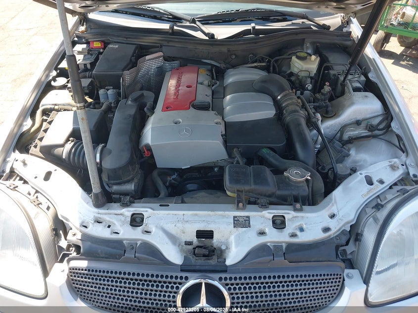 2001 Mercedes-Benz Slk 230 Kompressor VIN: WDBKK49F91F221675 Lot: 42923205