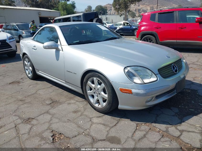 2001 Mercedes-Benz Slk 230 Kompressor