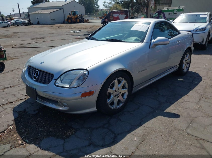 2001 Mercedes-Benz Slk 230 Kompressor