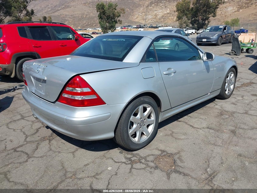 2001 Mercedes-Benz Slk 230 Kompressor