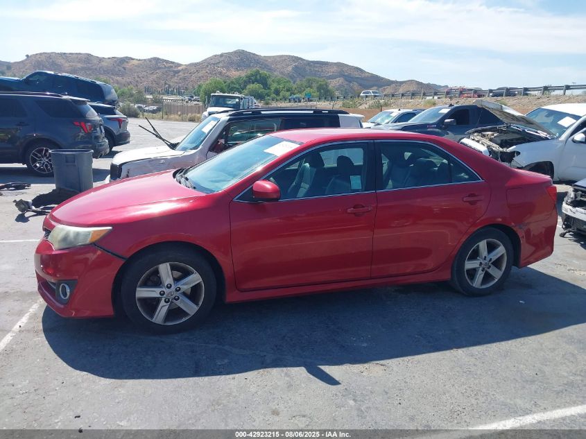 2014 Toyota Camry Se VIN: 4T1BF1FK0EU847585 Lot: 42923215