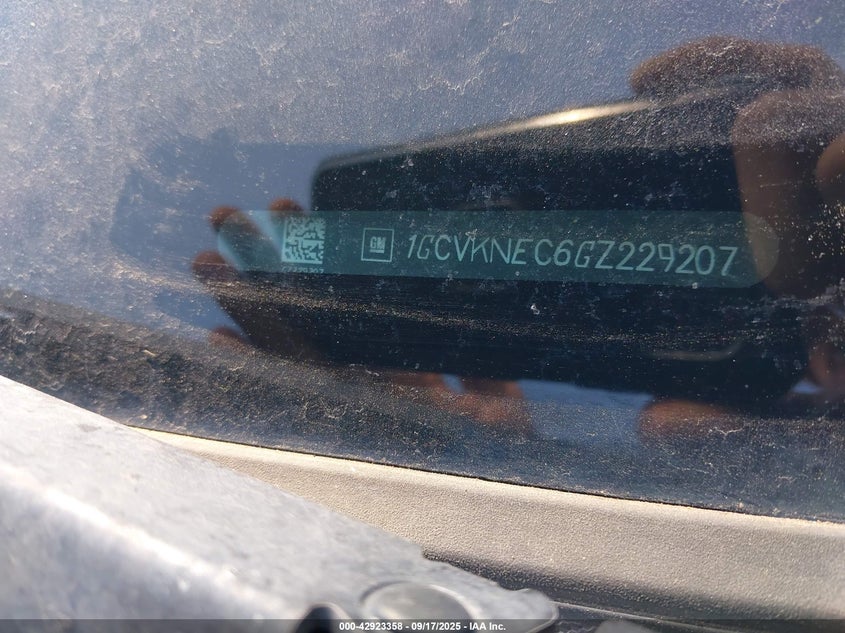 2016 Chevrolet Silverado 1500 Wt VIN: 1GCVKNEC6GZ229207 Lot: 42923358