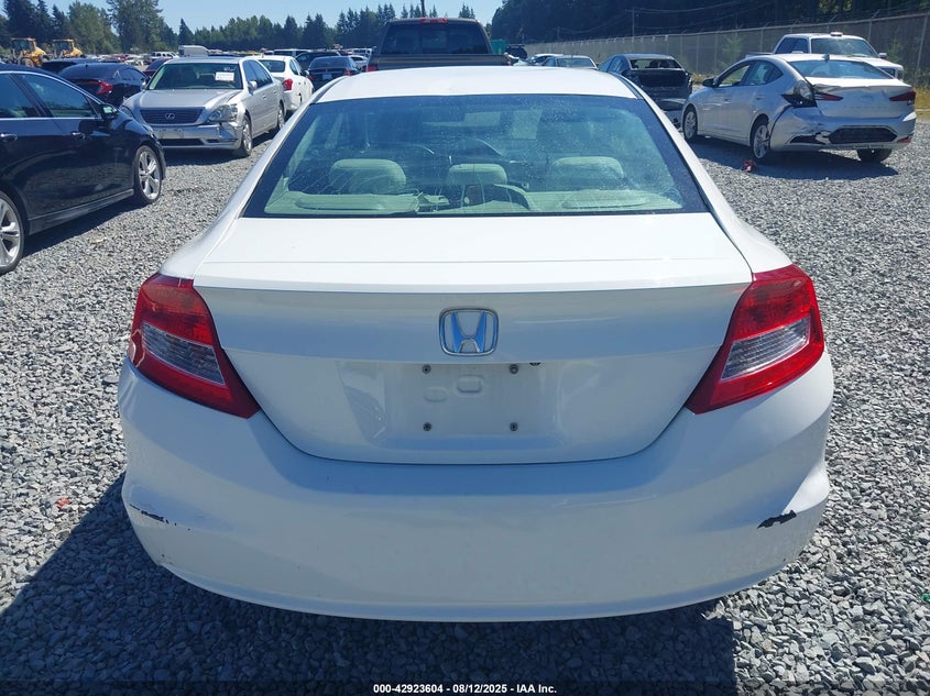 2012 Honda Civic Lx VIN: 2HGFG3B58CH544750 Lot: 42923604