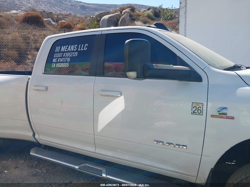 2022 Ram 3500 Big Horn 4X4 8' Box VIN: 3C63RRHL4NG276715 Lot: 42923672