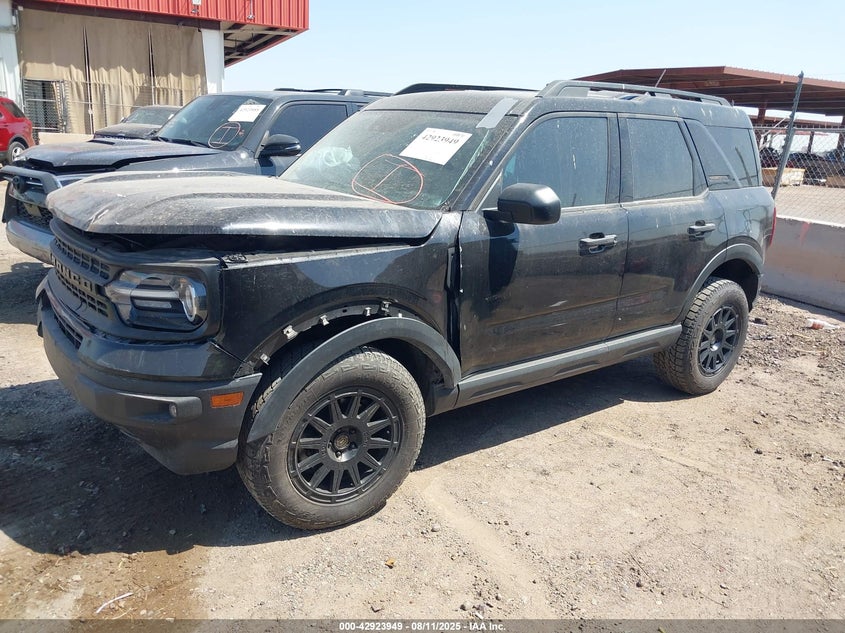 Vin: 3fmcr9a69mra33820, lot: 43417675, ford bronco sport 20212