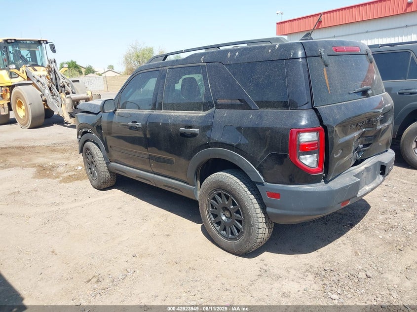 Vin: 3fmcr9a69mra33820, lot: 43417675, ford bronco sport 20213