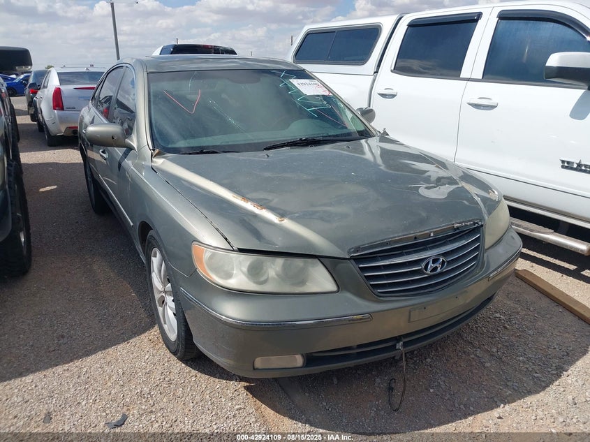 KMHFC46FX7A197330 2007 Hyundai Azera Limited/Se auction photo 1