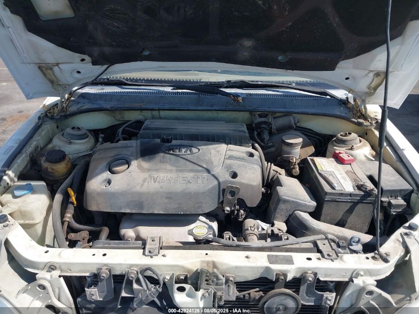 2002 Kia Rio VIN: KNADC123226182772 Lot: 42924126