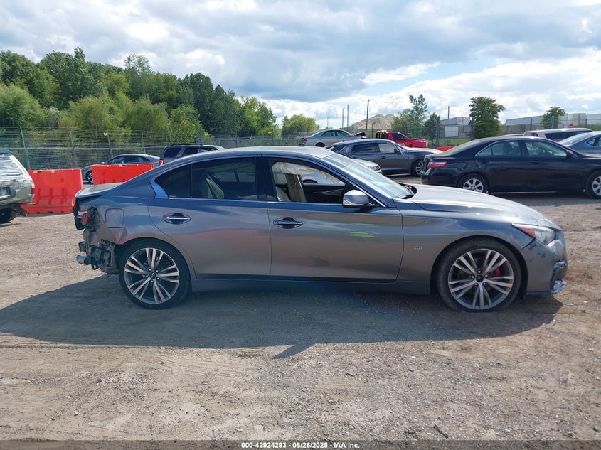 2018 INFINITI Q50 3.0T LUXE/3.0T SPORT - JN1EV7AR7JM611900