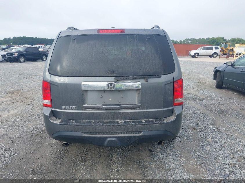 2012 Honda Pilot Ex-L VIN: 5FNYF3H53CB041330 Lot: 42924348