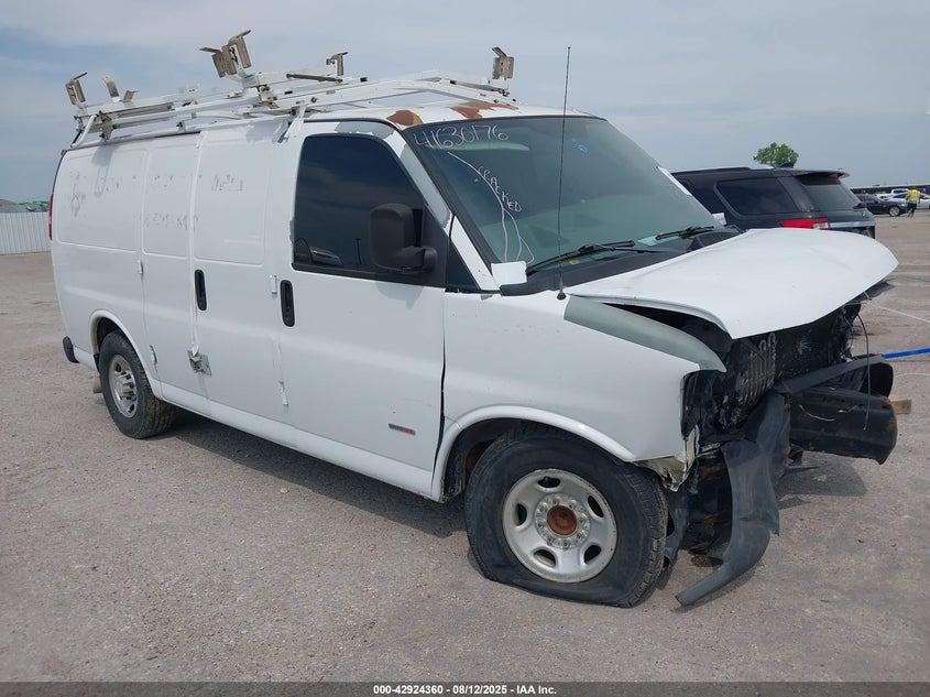 1GCGG256571252527 2007 Chevrolet Express Work Van auction photo 1
