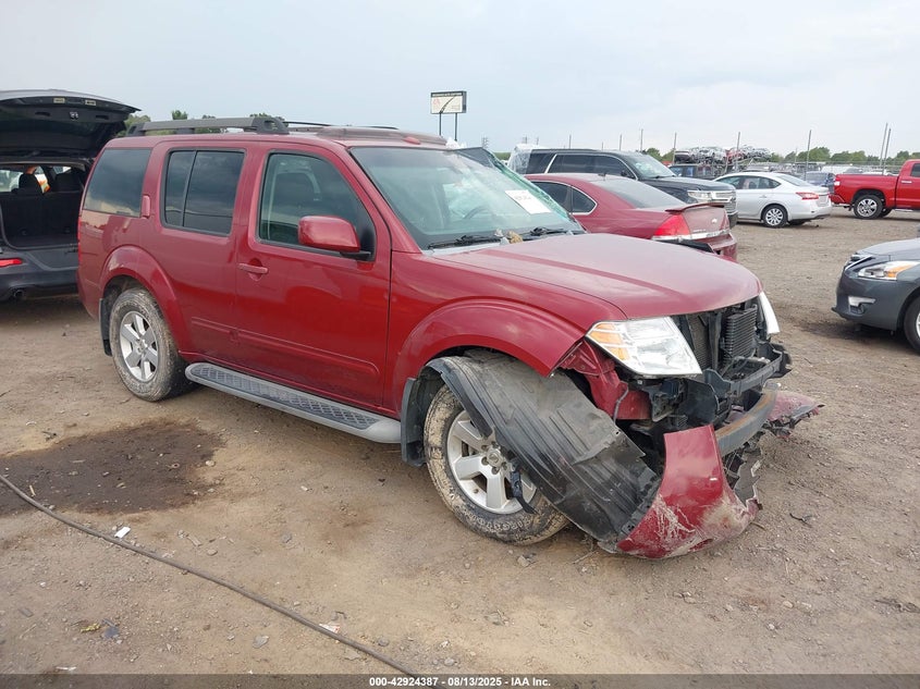 5N1AR18U58C604608 2008 Nissan Pathfinder Se auction photo 1