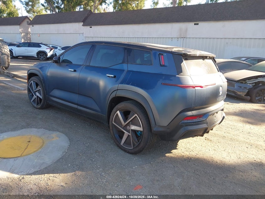 Vin: vcf1zbu2xpg003121, lot: 43418164, fisker ocean one 20233