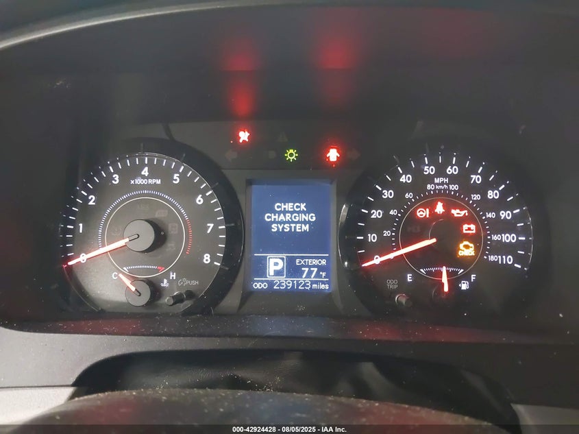 2015 Toyota Sienna Le 8 Passenger VIN: 5TDKK3DC5FS531239 Lot: 42924428