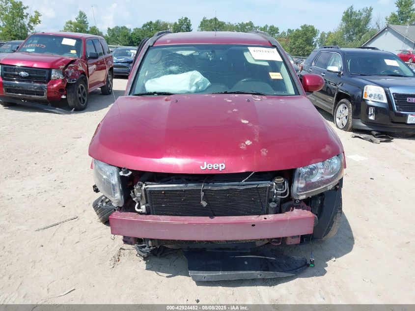 2017 Jeep Compass Latitude 4X4 VIN: 1C4NJDEB3HD105365 Lot: 42924452