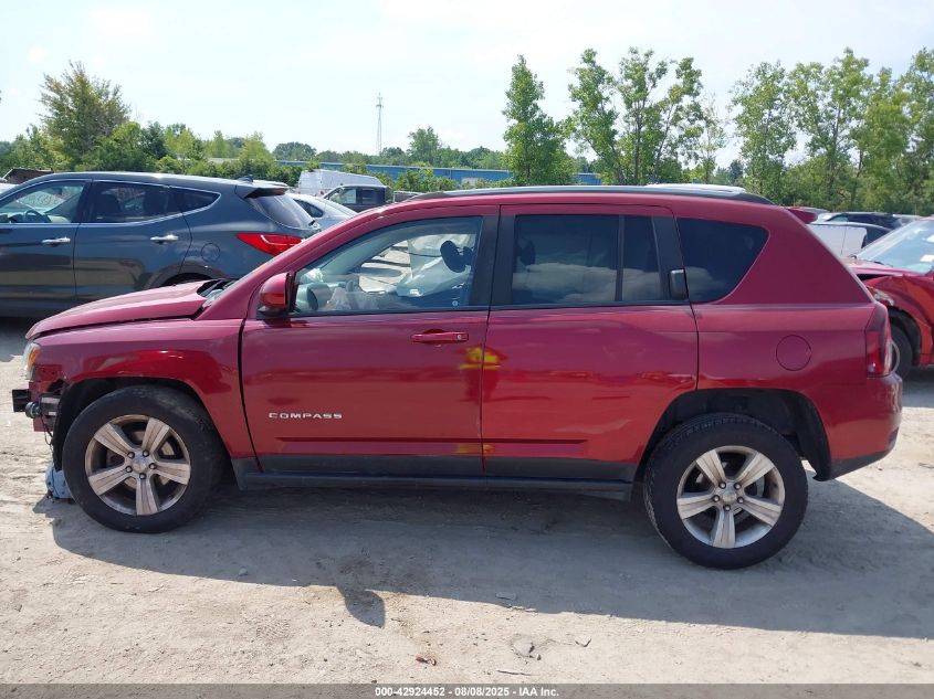 2017 Jeep Compass Latitude 4X4 VIN: 1C4NJDEB3HD105365 Lot: 42924452