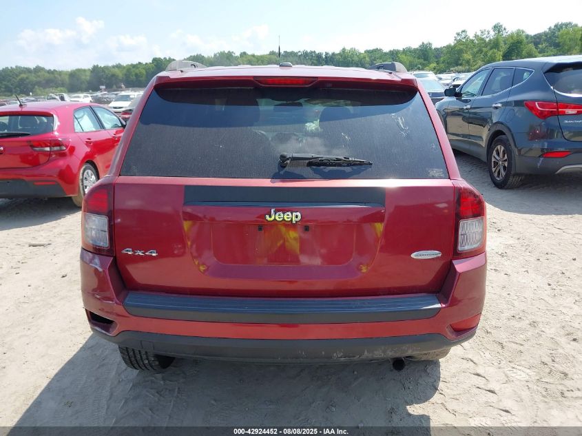2017 Jeep Compass Latitude 4X4 VIN: 1C4NJDEB3HD105365 Lot: 42924452