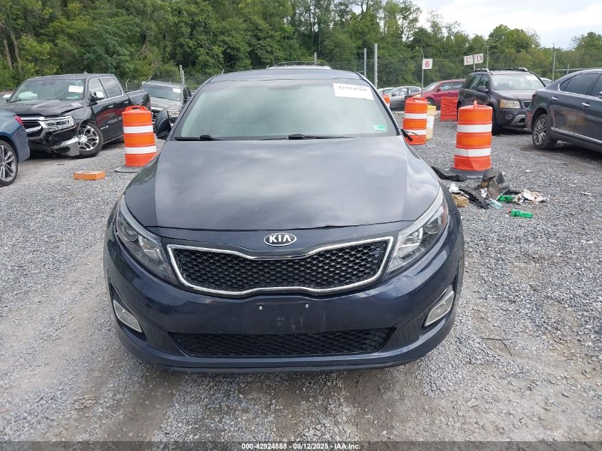 2015 Kia Optima Ex VIN: 5XXGN4A7XFG488125 Lot: 42924588