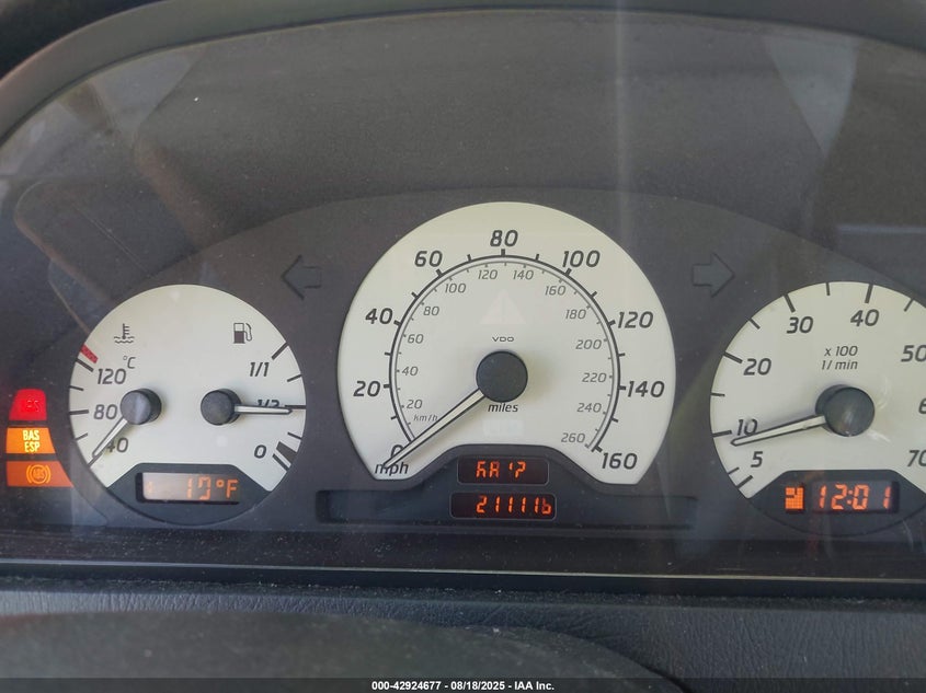 2000 Mercedes-Benz C 280 VIN: WDBHA29G6YA864423 Lot: 42924677