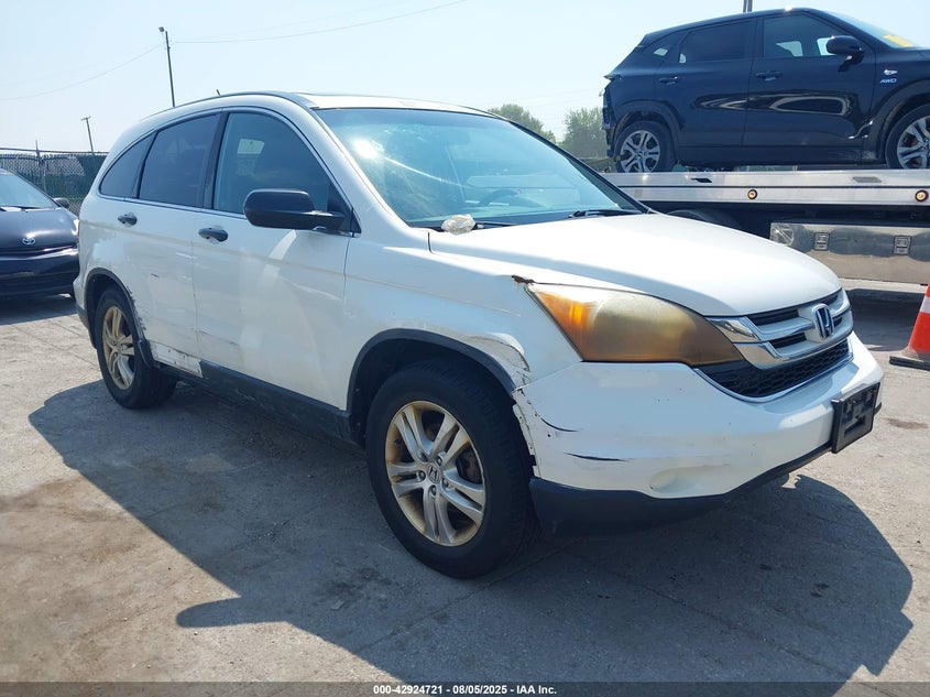 5J6RE4H55AL075318 2010 Honda Cr-V Ex auction photo 1