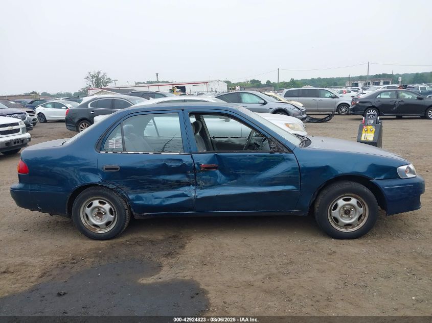 2001 Toyota Corolla Ce VIN: 1NXBR12E21Z555969 Lot: 42924823