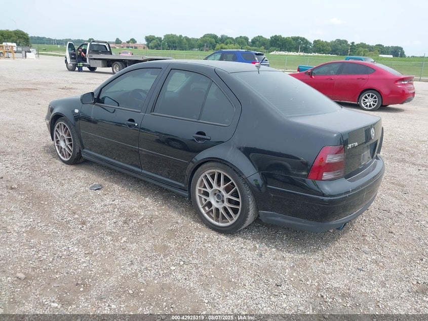 1999 Volkswagen Jetta Gl black sedan gasoline 3VWRA29M8XM086829 photo #4