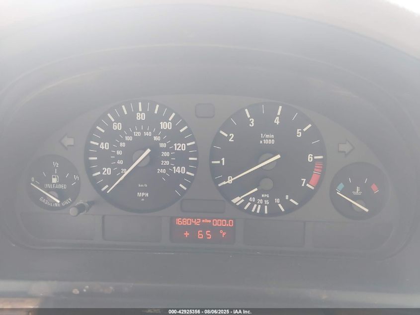 1999 BMW 528Ia VIN: WBADM6341XGU01241 Lot: 42925356