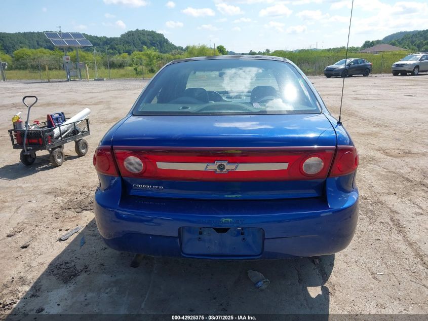 2004 Chevrolet Cavalier VIN: 1G1JC52F347309929 Lot: 42925375