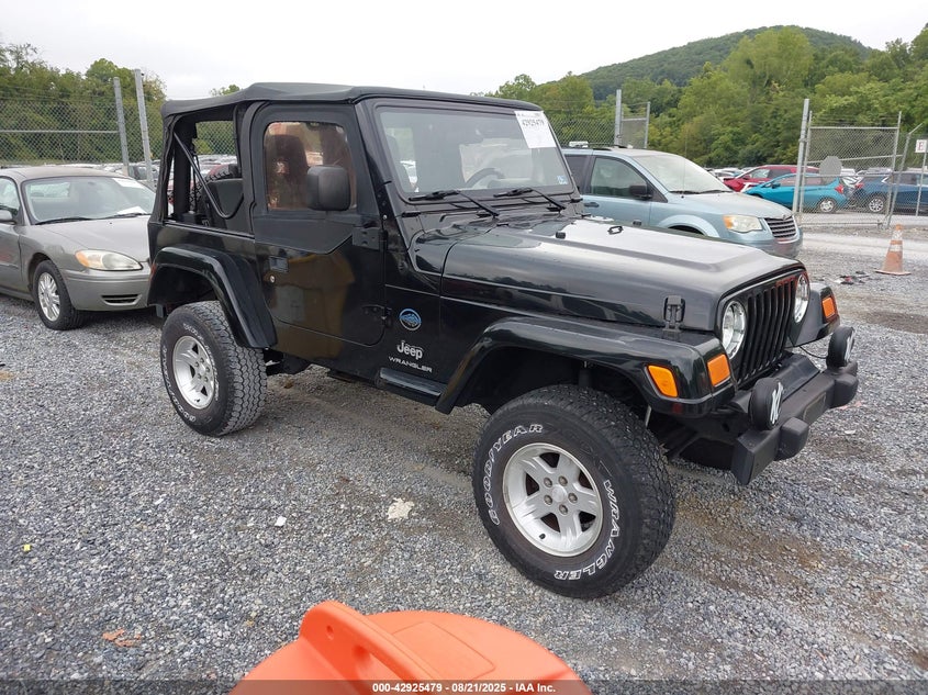1J4FA39S35P357498 2005 Jeep Wrangler X auction photo 1