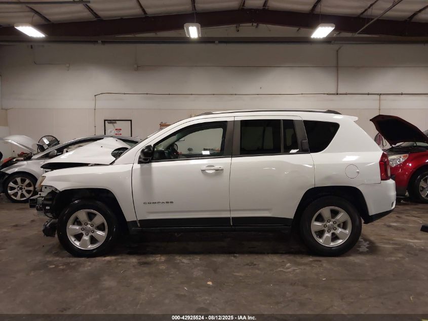 2016 Jeep Compass Sport VIN: 1C4NJCBAXGD575073 Lot: 42925524