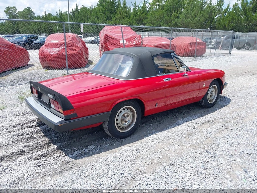 1985 Alfa Romeo Veloce 2000 Spider