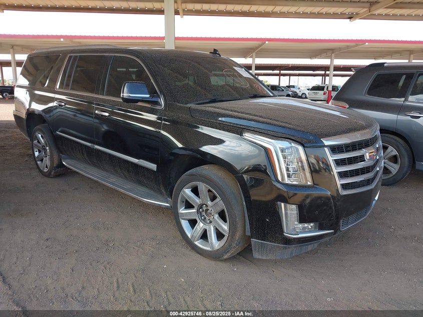 Vin: 1gys4hkj4jr354418, lot: 43419486, cadillac escalade esv luxury 2018 img_1