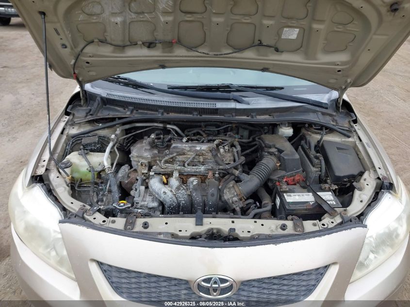 2009 Toyota Corolla Le VIN: 2T1BU40E79C127721 Lot: 42926325